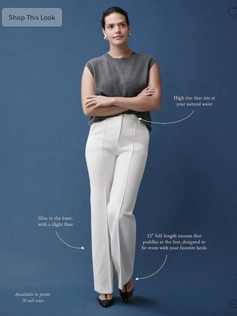 J.Crew Petite Natalia Pant Four-Season Stretch Sz P6 Work-Night Out NWT #CC479 - Picture 11 of 14